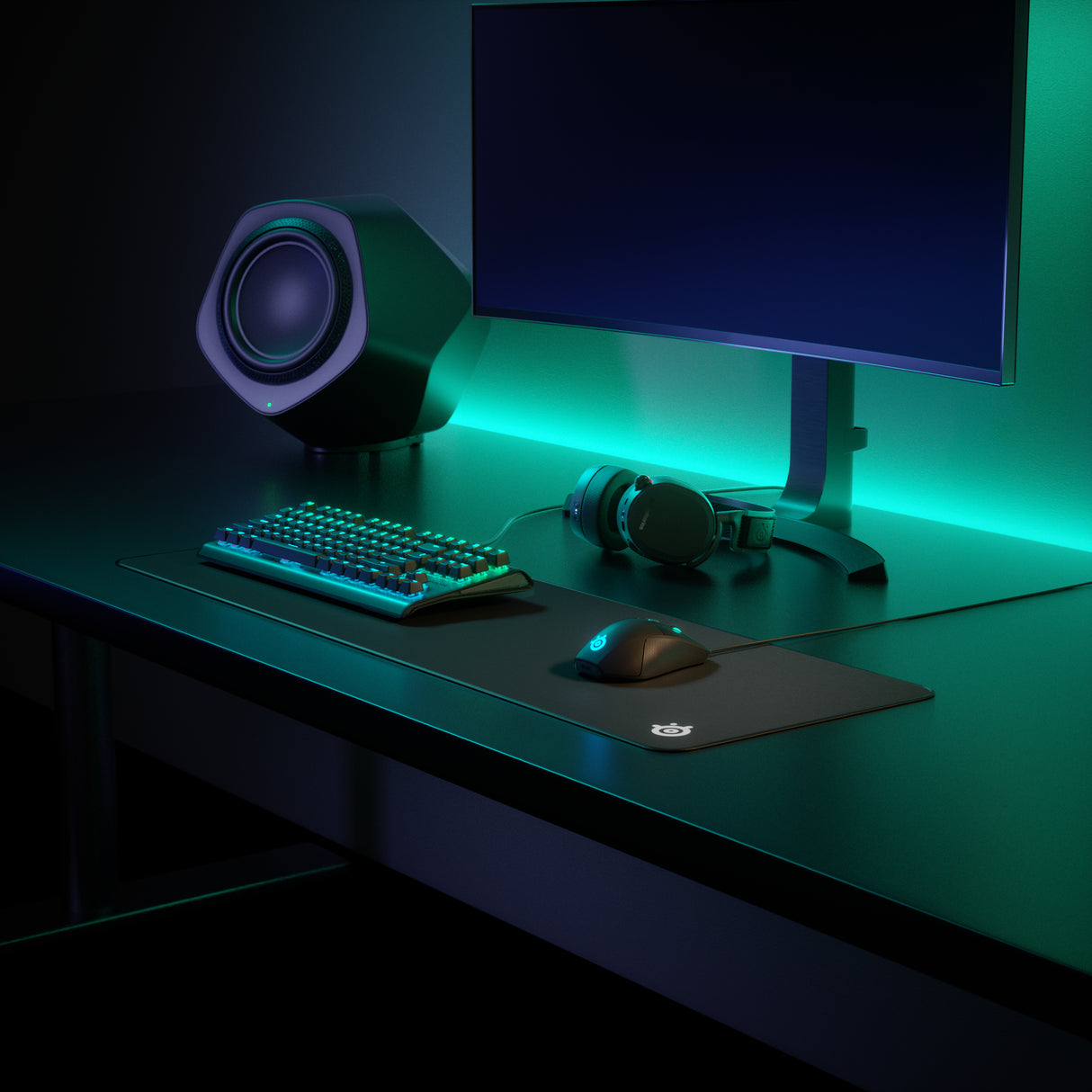 Steelseries Qck Edge Gamingmusemåtte