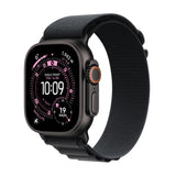 *Apple Watch Ultra 3 GPS + Cellular 49mm Black Titanium Case with Black Alpine Loop - Small