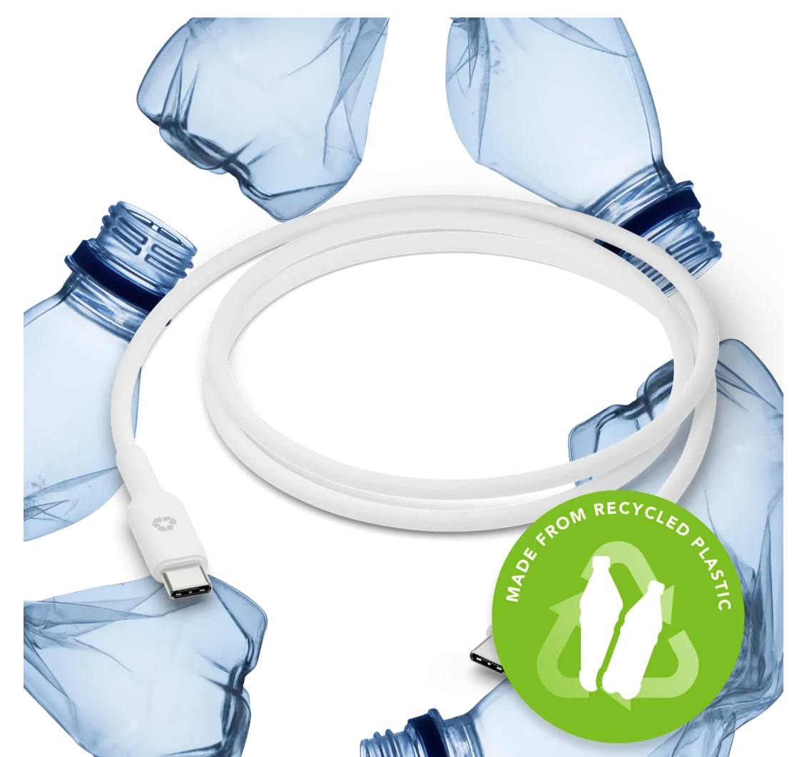 Dbramante Re-charge  Cable - USB-C to USB-C - White (1m)