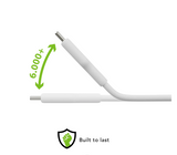 Dbramante Re-charge - Cable - USB-C to Lightning - White (1m)