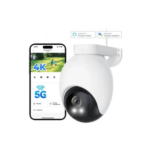 Xiaomi IMILAB EC6 Pro Floodlight Dual Outdoor Security Camera 4K Hvide EU CMSXJ120A