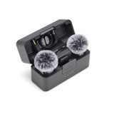 DJI Mikrofon Mic Mini 2 (2TX + 1RX + opladningskasse) Trådløst sæt sort EU (CP.RN.00000529.01)