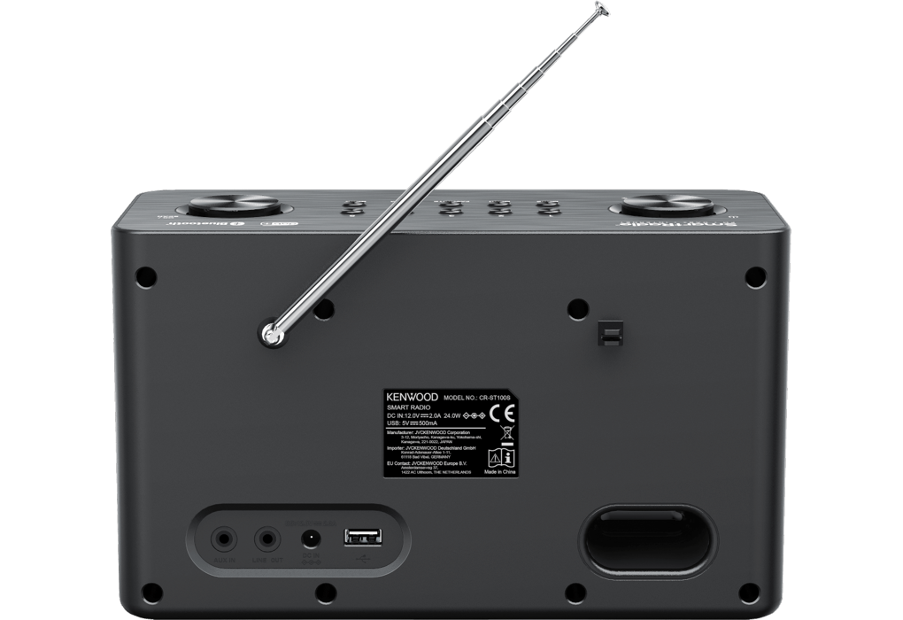 Kenwood CR-ST100S-B kompakt DAB+/internet radio - SORT