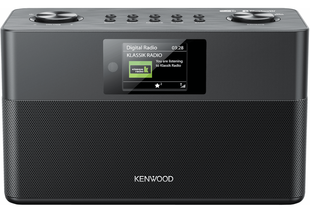 Kenwood CR-ST80DAB-B kompakt radio - SORT