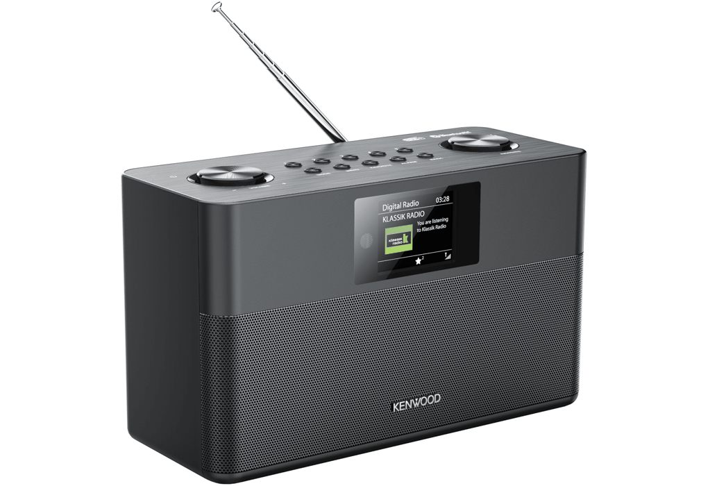 Kenwood CR-ST80DAB-B kompakt radio - SORT