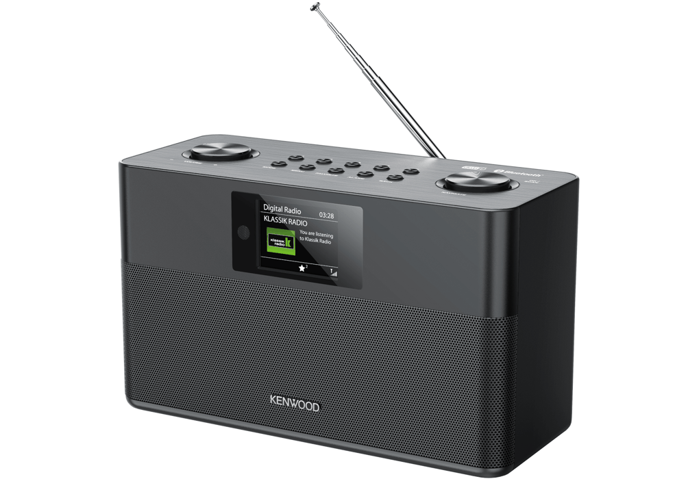 Kenwood CR-ST80DAB-B kompakt radio - SORT