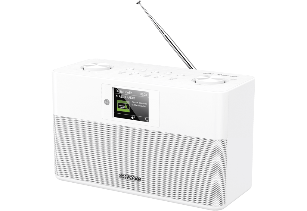 Kenwood CR-ST80DAB-W kompakt radio - HVID