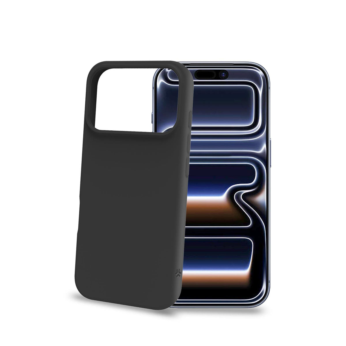 Celly Cromo Black cover for iPhone 18 Pro/17 Pro