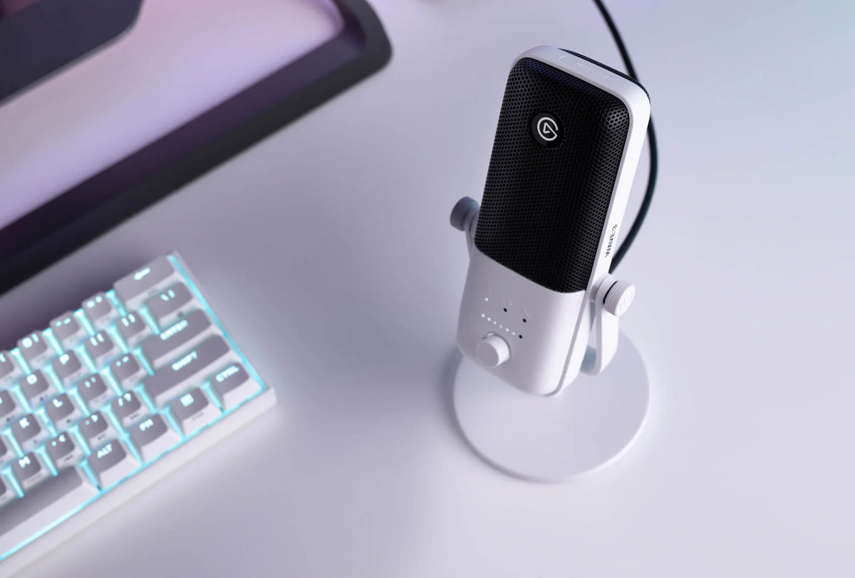 Elgato Wave:3 - Premium USB Condenser Microphone - Hvid