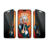 PanzerGlass Privacy Screen Protector iPhone 15 Plus Ultra-Wide Fit