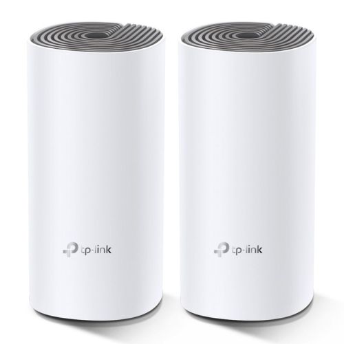 TP-Link Wi-Fi Router Deco E4 AC1200 (2pack), 1200Mbps, LAN/WAN, 802.11ac, hvid EU