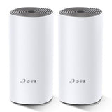TP-Link Wi-Fi Router Deco E4 AC1200 (2pack), 1200Mbps, LAN/WAN, 802.11ac, hvid EU