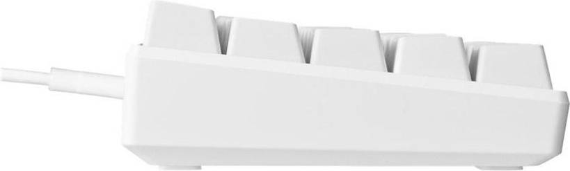 Deltaco Mech 60% Keyboard Pudding Keycaps Hot swap RGB - Gaming Tastatur - Hvid