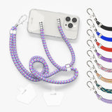 prio Universal Telefonsnor 0,7m lilla+blå+gul