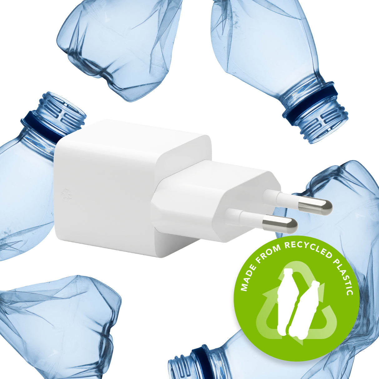 Dbramante Re-charge - Wall Charger GaN - USB-C 20W EU - White