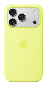 Apple iPhone 17 Pro Silicone Case with MagSafe – Neon Yellow