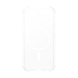 CARE by PanzerGlass Samba Case Transparent w. White Qi Compatible iPhone 17e | 16e