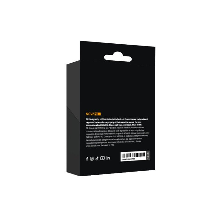 NOVANL SpeedCharge USB A til USB-C kabel 12W (0,5M) sort