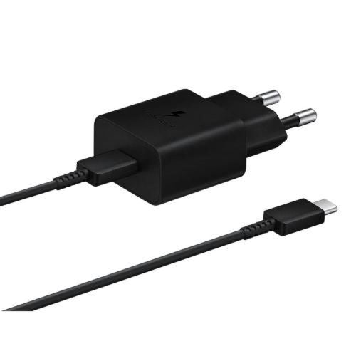 Samsung Travel Charger 15W EP-T1510X med Type-C til Type-C kabel (1m) sort EU (EP-T1510XBEGEU)