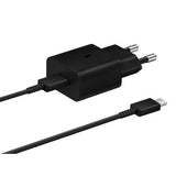 Samsung Travel Charger 15W EP-T1510X med Type-C til Type-C kabel (1m) sort EU (EP-T1510XBEGEU)