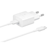 Samsung Travel Charger 15W EP-T1510X med Type-C til Type-C kabel (1m) Hvid EU (EP-T1510XWEGEU)