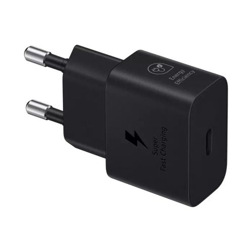 Samsung Travel Charger 25W EP-T2510X PD 3.0 med Type-C til Type-C kabel (1m) sort EU (EP-T2510XBEGEU)
