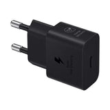 Samsung Travel Charger 25W EP-T2510X PD 3.0 med Type-C til Type-C kabel (1m) sort EU (EP-T2510XBEGEU)