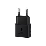 Samsung Travel Charger 25W EP-T2510X PD 3.0 med Type-C til Type-C kabel (1m) sort EU (EP-T2510XBEGEU)