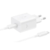 Samsung Travel Charger 45W med Type-C til Type-C-kabel (1,8 m), PD3.0, PDO/PPS, hvid EU (EP-T4511XWEGEU)
