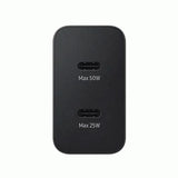 Samsung Travel Charger Duo 50W EP-T5020 med Type-C til Type-C kabel (1,8m) sort EU (EP-T5020XBEGEU)