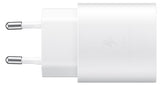 Samsung 25W Travel Adapter (w/o cable) White - (BULK)