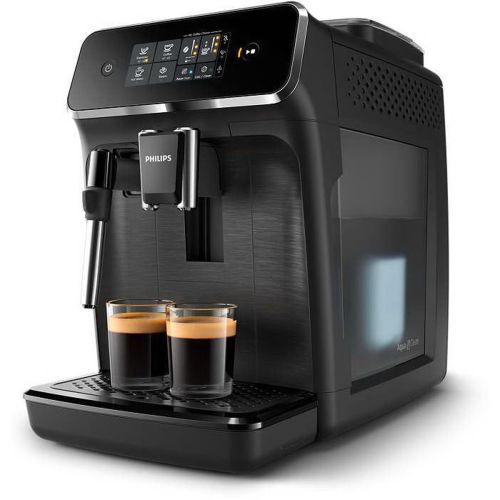 Philips automatiske kaffemaskine serie 2200 EP2200/10, 1,8 L, indbygget mælkeskummer, touchscreen, sort EU