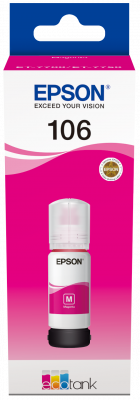 T106 EcoTank Magenta Ink bottle