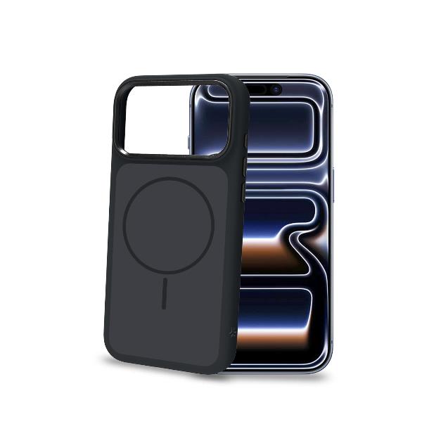 Celly Genuine Mag Cover For iPhone 18 Pro/17 Pro - Black