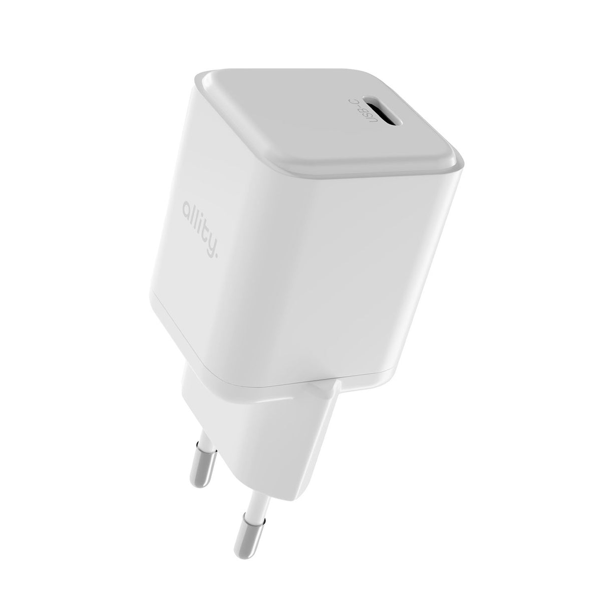 Allity wall charger GaN PD QC ATC-01-20WC 1x USB-C 20W white