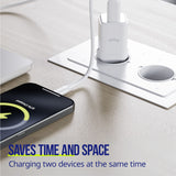 Allity wall charger GaN PD QC ATC-01-30WAC 1x USB-C 1x USB-A 30W white