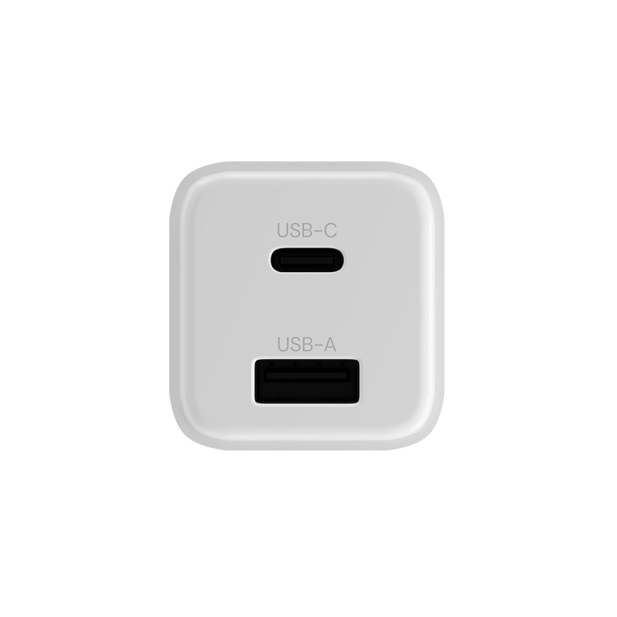 Allity wall charger GaN PD QC ATC-01-30WAC 1x USB-C 1x USB-A 30W white