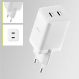 Allity wall charger GaN PD QC ATC-01-45WCC 2x USB-C 45W white