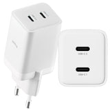 Allity wall charger GaN PD QC ATC-01-45WCC 2x USB-C 45W white