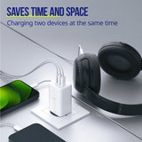 Allity wall charger GaN PD QC ATC-01-65WACC 2x USB-C 1x USB-A 65W white