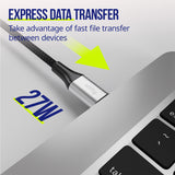 Allity cable AUC-01 USB-C - Lightning 2.0 m 27W black