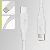 Allity cable AUC-02 USB-C - Lightning 1.0 m 27W white