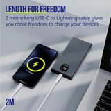 Allity cable AUC-02 USB-C - Lightning 2.0 m 27W white