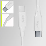 Allity cable AUC-02 USB-C - USB-C 1.0 m 60W white