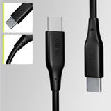 Allity cable AUC-02 USB-C - USB-C 1.0 m 60W black