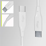 Allity cable AUC-02 USB-C - USB-C 1.0 m 100W white