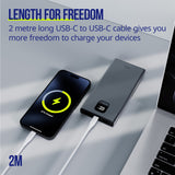 Allity cable AUC-02 USB-C - USB-C 2.0 m 100W white