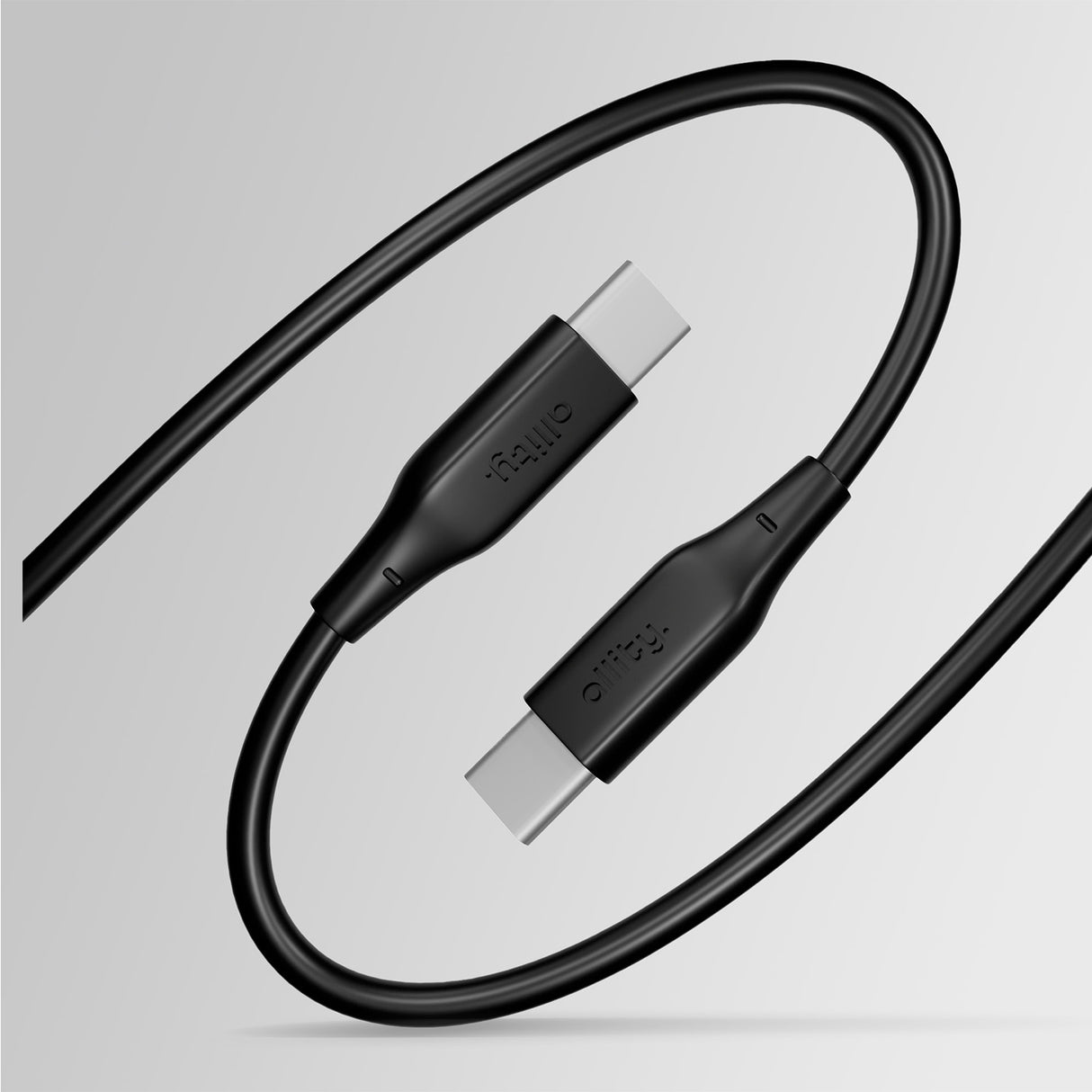 Allity cable AUC-02 USB-C - USB-C 2.0 m 100W black