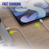 Allity cable AUC-03 USB-C - Lightning 1.0 m 27W white