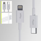 Allity cable AUC-03 USB-C - Lightning 2.0 m 27W white